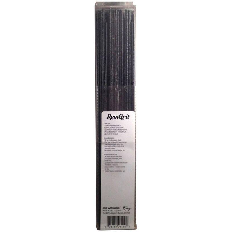 RemGrit 12 in. x 3/4 in. x 0.025 in. Carbide Grit Hack Saw Blade (50-Pack) - GH12-50T