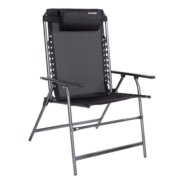 Kd Oficina 2021000202 Stargazer Outdoor Folding Chair, Black - KD3027726