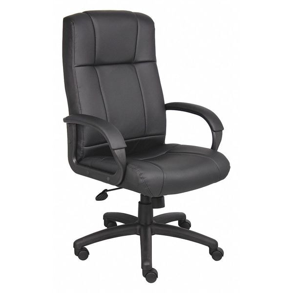 Zoro Select Executive Chair, High Back, Vinyl Seat - 452R11