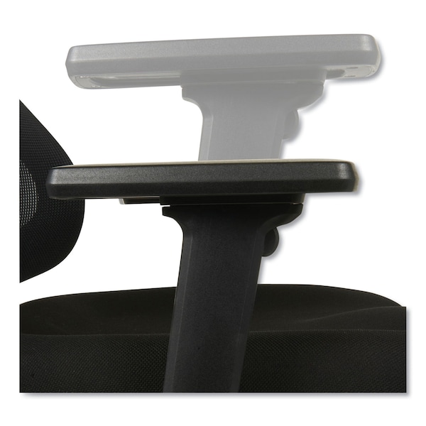 Alera Swivel/Tilt Chair w/Arms, Elusion II, Blk - ALEELT4214F