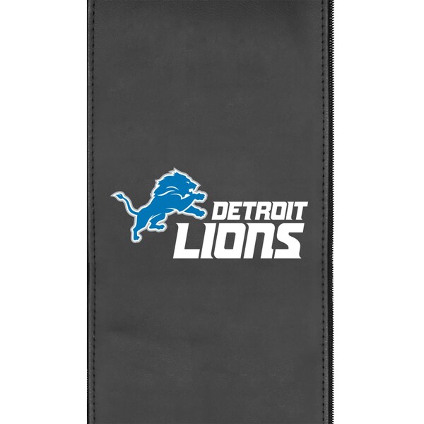 Dreamseat Curve Task Chair with Detroit Lions Secondary Logo - XZOCCURVE-PSNFL20051