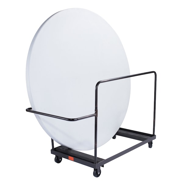 National Public Seating Folding Table Dolly For Vertical Storage, 71" Round Tables - DY-71R