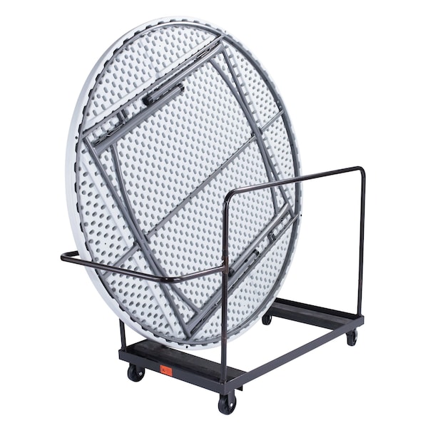 National Public Seating Folding Table Dolly For Vertical Storage, 71" Round Tables - DY-71R