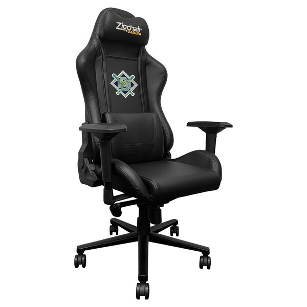 Dreamseat Xpression Pro Gaming Chair with Milwaukee Brewers Cooperstown Secondary Logo - XZXPPRO032-PSCOOP0126A