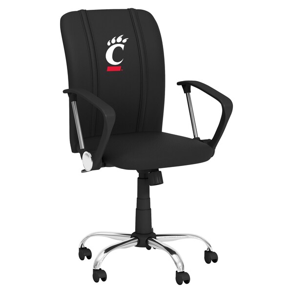 Dreamseat Curve Task Chair with Cincinnati Bearcats Logo - XZOCCURVE-PSCOL13555