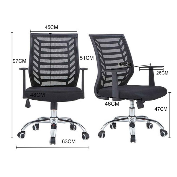 American Imaginations 24.8" W, Office Chair - AI-28709