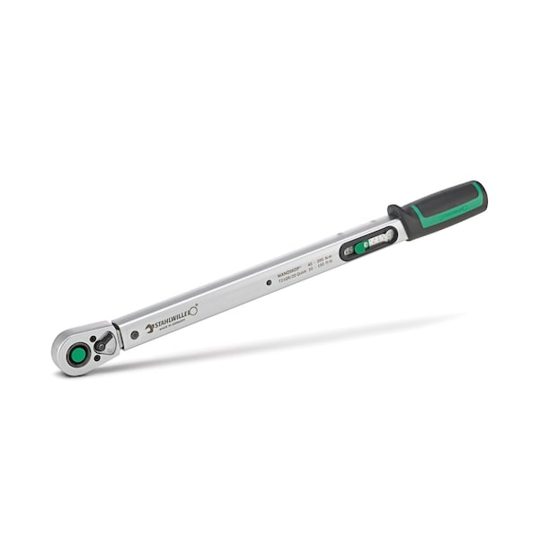 Stahlwille Tools MANOSKOP torque wrench QuickRelease ratchet No.721QR/20 QUICK 40-200 N·m sq drive 1/2 - 50204120