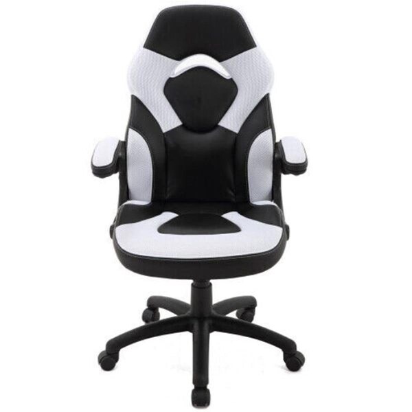 Hanover Faux Leather Commando Gas Lift Gaming Chair - HGC0117