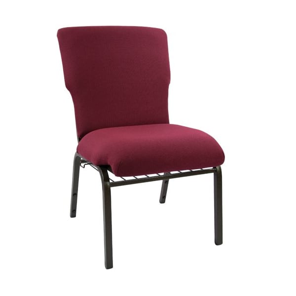 Flash Furniture Advantage Maroon Discount Church Chair, 21" Wide - EPCHT-104