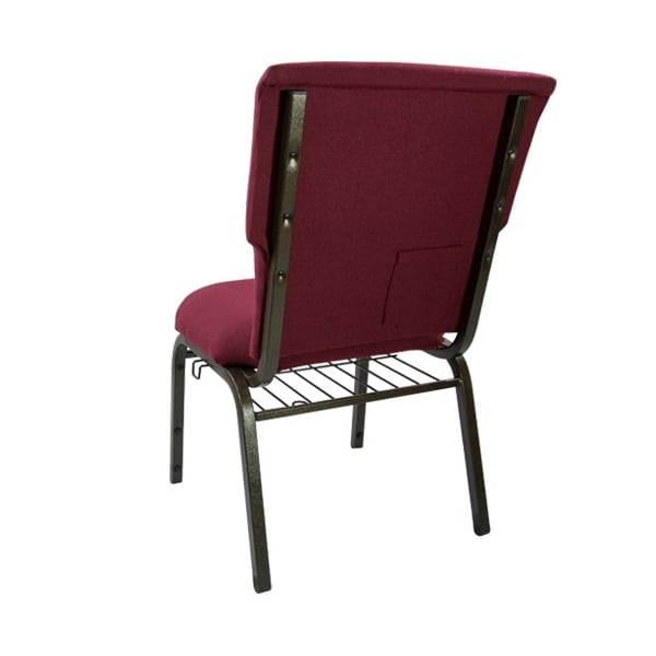 Flash Furniture Advantage Maroon Discount Church Chair, 21" Wide - EPCHT-104