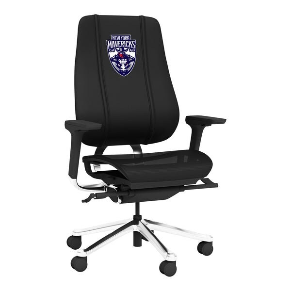 Dreamseat PhantomX Mesh Gaming Chair with New York Mavericks Primary Logo - DSPHGMCHRBKJCKT-PSPBR0045A