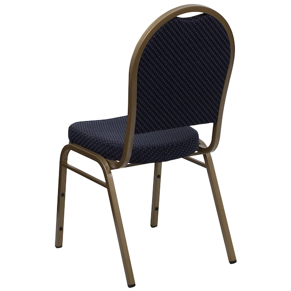 Flash Furniture Hercules Banquet Chair, 17-1/4 in W 20-1/4" L 37-1/2" H, Fixed, Fabric Seat - FD-C03-ALLGOLD-H203774-GG