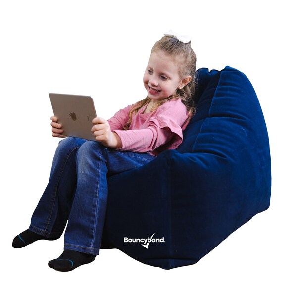 Bouncybands Comfy Cozy Peapod Inflatable Chair for Kids - PDCHBU