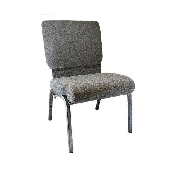 Flash Furniture Advantage Charcoal Gray Church Chair 20.5" Wide - PCHT-111