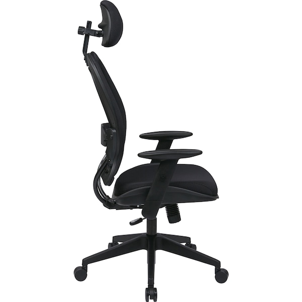 Office Star Executive Chair Desk Chair, 18-13/16" to 23-1/16" Height, Mesh, Black - 55403