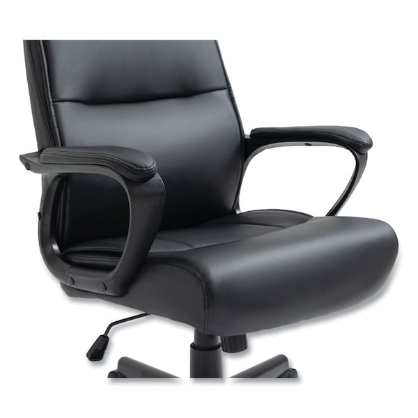 Alera Oxnam Series High-Back Task Chair, Supports Up to 275 lbs, 17.56" to 21.38" Seat Height, Black - ALEON41B19