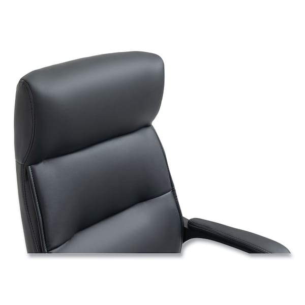 Alera Oxnam Series High-Back Task Chair, Supports Up to 275 lbs, 17.56" to 21.38" Seat Height, Black - ALEON41B19