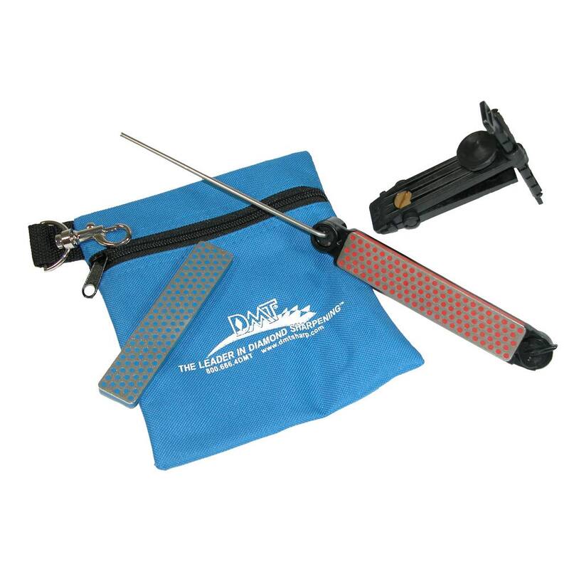DMT Aligner Quick Edge Handheld Sharpener Kit, Two 4 in. Stones F,C with Pouch - AKFC