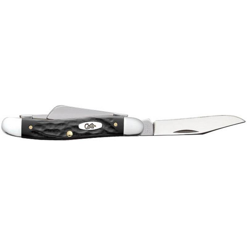 W.R. Case and Sons Cutlery Co. Black Synthetic Medium Stockman Medium Stockman - FI18222