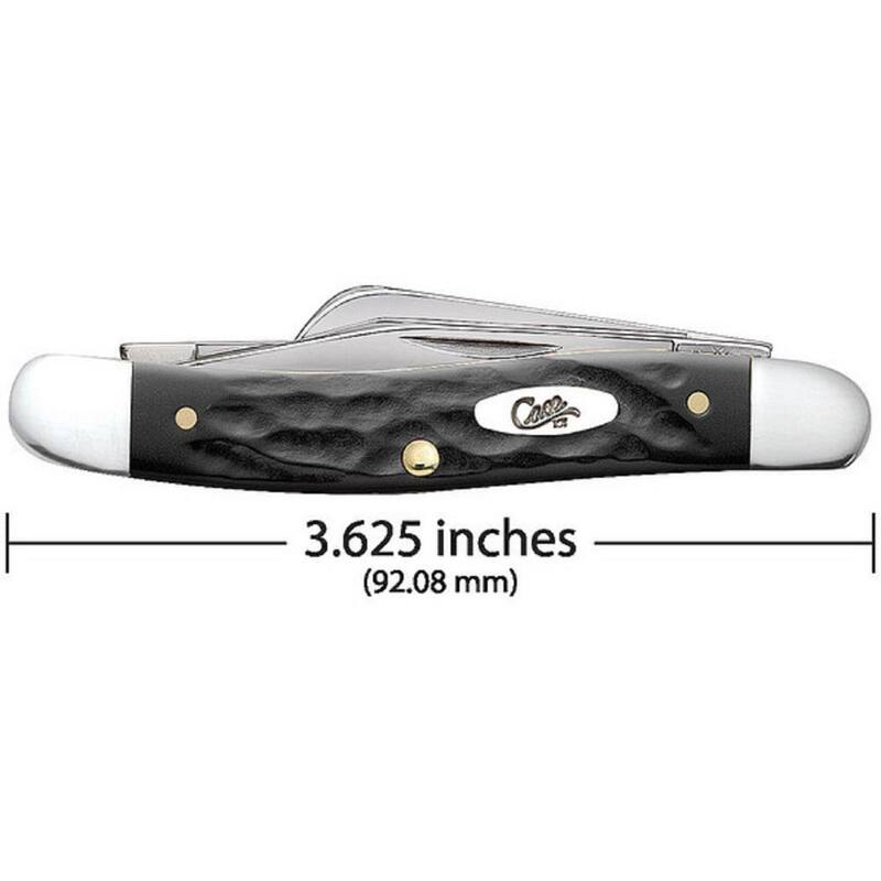 W.R. Case and Sons Cutlery Co. Black Synthetic Medium Stockman Medium Stockman - FI18222
