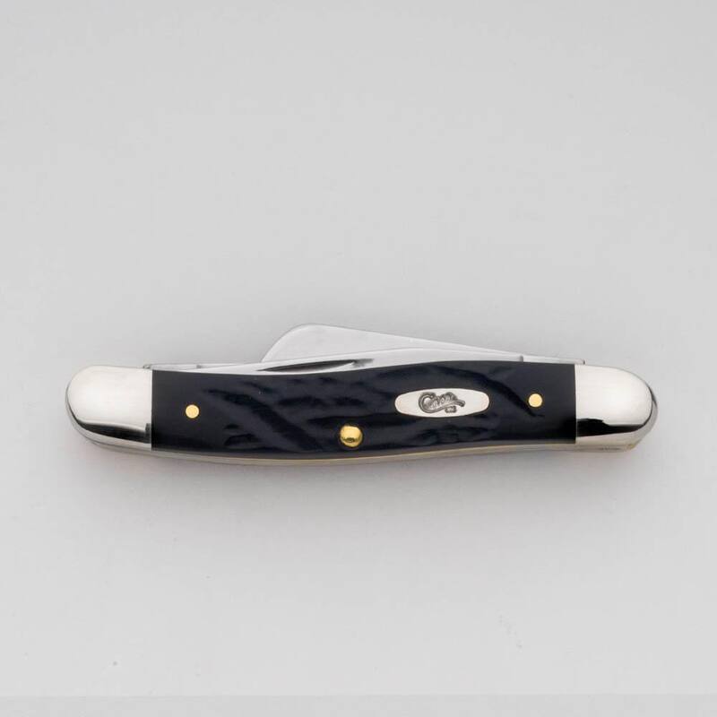 W.R. Case and Sons Cutlery Co. Black Synthetic Medium Stockman Medium Stockman - FI18222