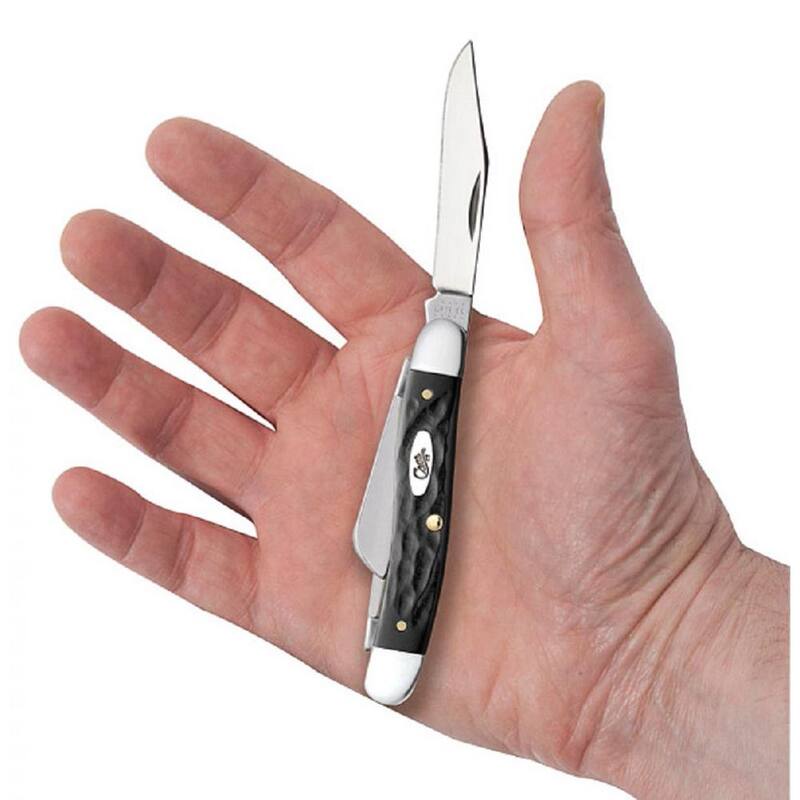 W.R. Case and Sons Cutlery Co. Black Synthetic Medium Stockman Medium Stockman - FI18222