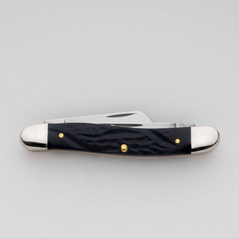 W.R. Case and Sons Cutlery Co. Black Synthetic Medium Stockman Medium Stockman - FI18222