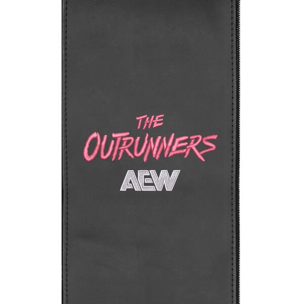 Dreamseat PhantomX Mesh Gaming Chair with AEW The Outrunners Logo - DSPHGMCHRBKJCKT-PSAEW0015A