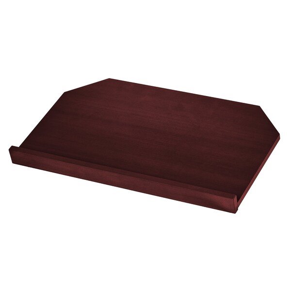 Adiroffice Wood Foldable, Portable Tabletop Podium Lectern in Mahogany - ADI661-05-MA-MK