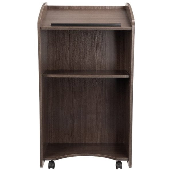 Oklahoma Sound Lectern, 46 in H, Ribbonwood - 611-RW