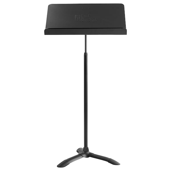 National Public Seating Melody Music Stand, Black - 82MS