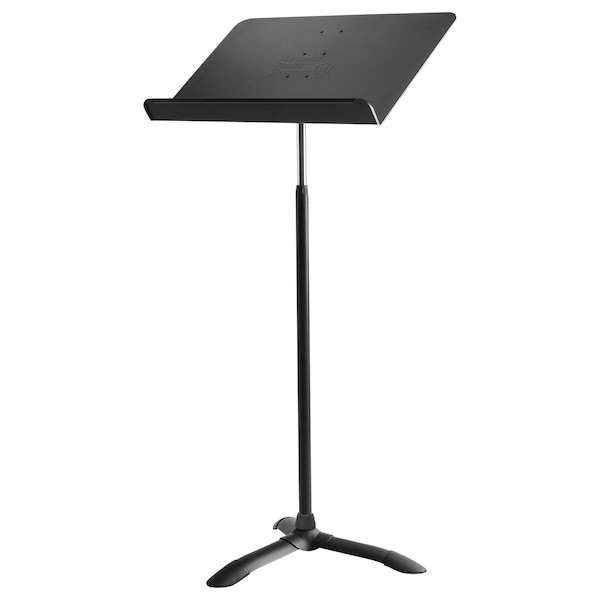 National Public Seating Melody Music Stand, Black - 82MS