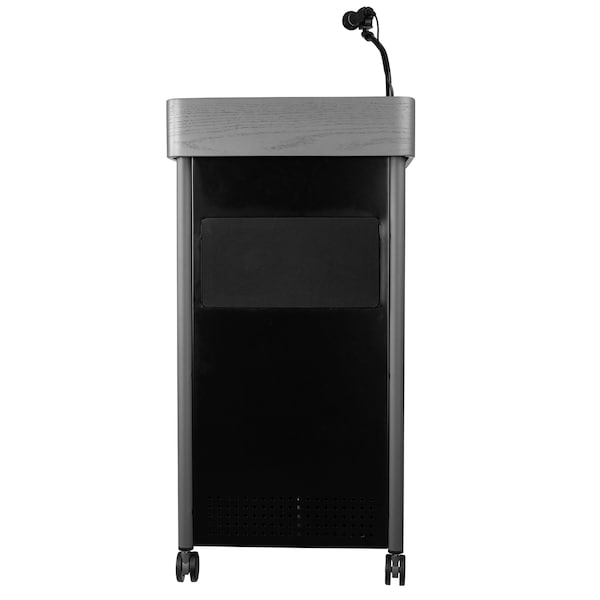 Oklahoma Sound Greystone Lectern with Sound and Rechargeable Battery - MGSL-S