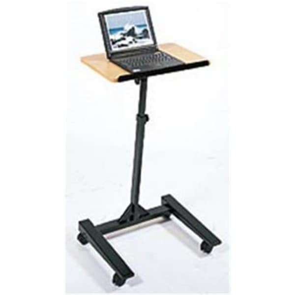 Luxor Adjustable Height Lectern Complete with 2" Casters and Brake - LU330626
