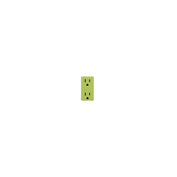 Leviton ELECTRICAL RECEPTACLES RENU CC KIT 15A TR RCPT GRANNY SMITH - RKR15-GS