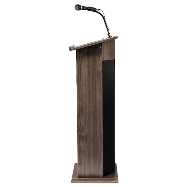 Oklahoma Sound Sound Lectern, 46 in H, Ribbonwood - 111PLS-RW