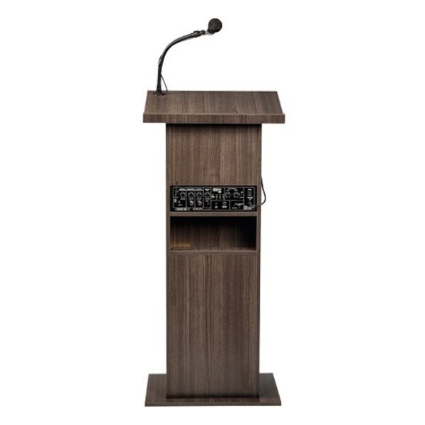 Oklahoma Sound Sound Lectern, 46 in H, Ribbonwood - 111PLS-RW