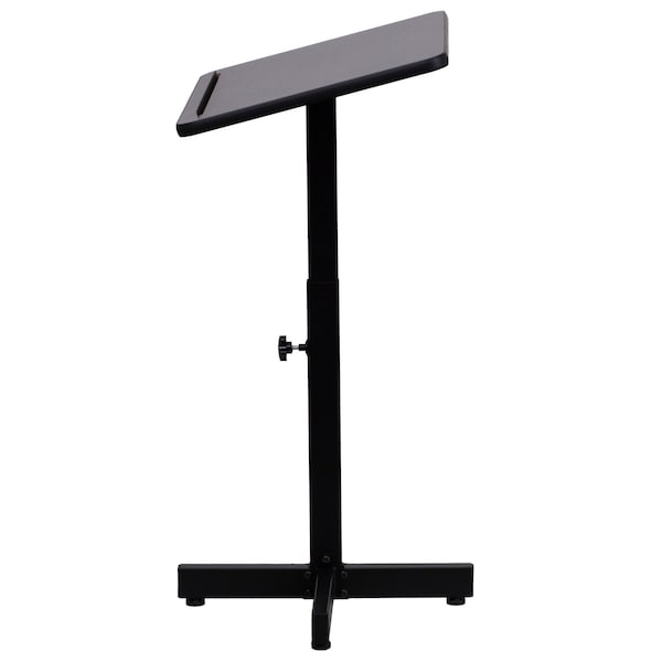 Flash Furniture Lectern, Mahogany, Floor Type - XU-LECTERN-ADJ-GG
