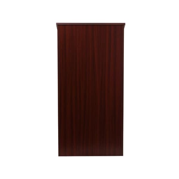 Adiroffice Wood Stand-up Podium Lectern, Mahogany - ADI661-01