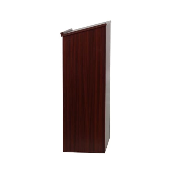 Adiroffice Wood Stand-up Podium Lectern, Mahogany - ADI661-01