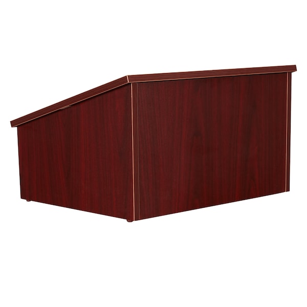 Oklahoma Sound Tabletop Lectern, Mahogany, 13-3/4" H - 22-MY