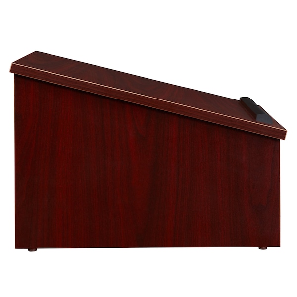 Oklahoma Sound Tabletop Lectern, Mahogany, 13-3/4" H - 22-MY