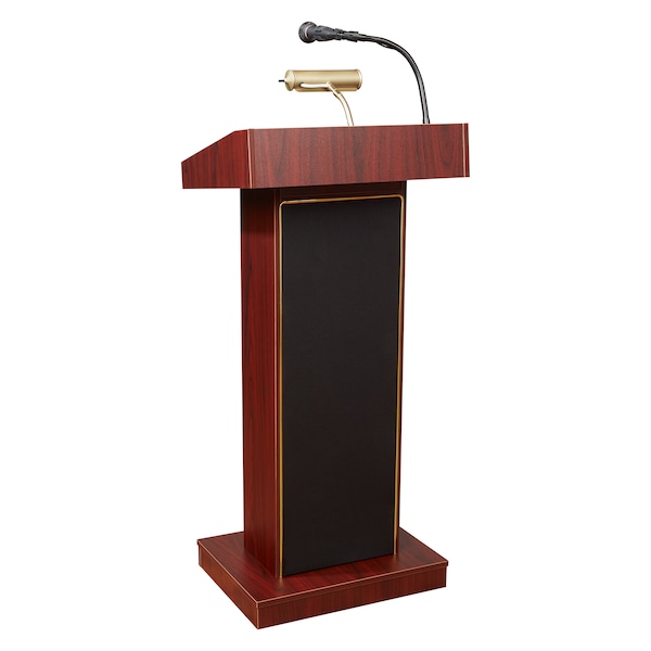 Oklahoma Sound Orator Lectern, Mahogany - 800X-MY