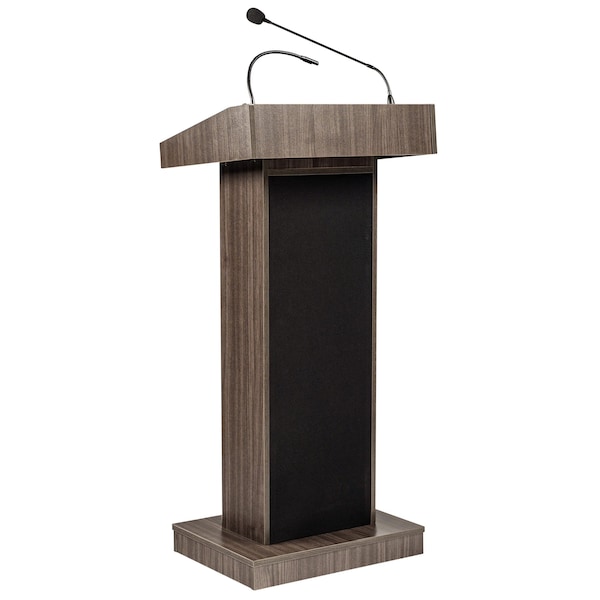 Oklahoma Sound Sound Lectern, 46 in H, Ribbonwood - 800X-RW