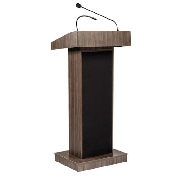 Oklahoma Sound Sound Lectern, 46 in H, Ribbonwood - 800X-RW
