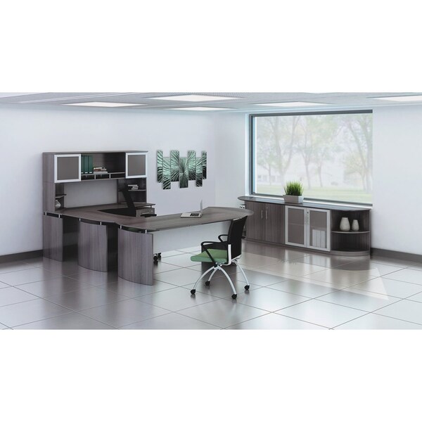 Mayline Desk Base, 1"x29-17/25"x26", Gray Steel - MLNMNDBLGS