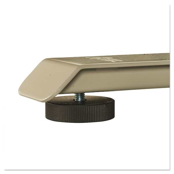 Alera 2-Stage Electric Adjustable Table Base, 27.5" to 47.2" High, Gray - ALEHT2SSG