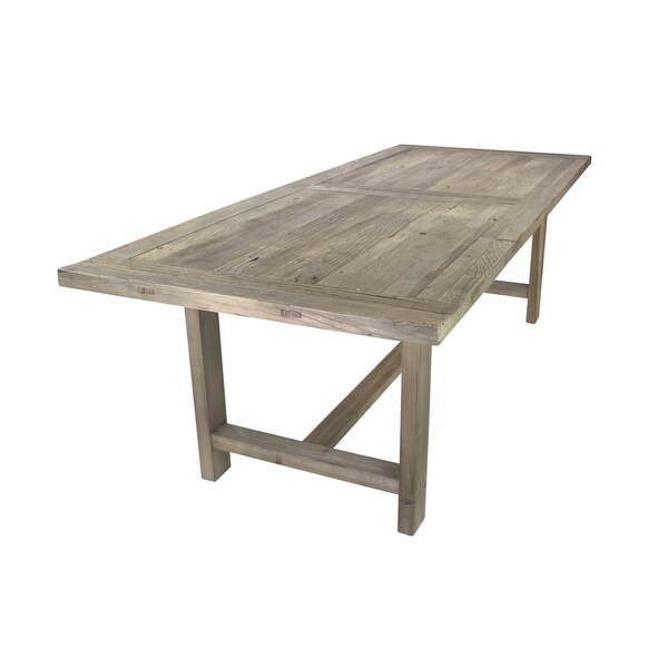 Atlas Commercial Products H Legs with Bar for Reclaimed Elm Wood Farm Table - RFT35-4096-HLEGS