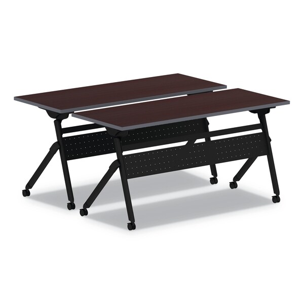 Alera Flip and Nest Table Base, 55 7/8w x 23 5/8d x 28 1/2h, Black - ALEVA7276BK