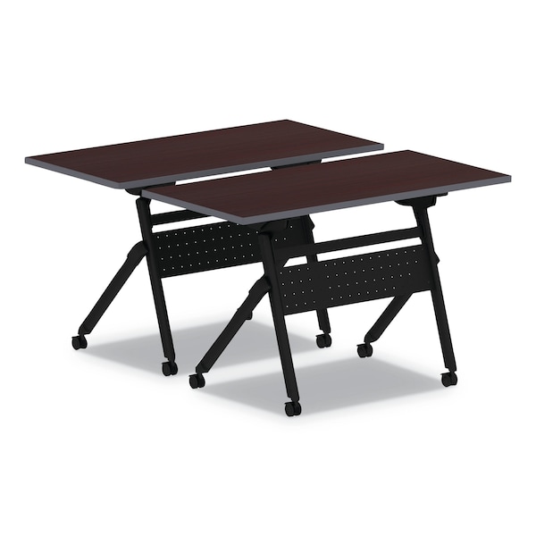Alera Flip and Nest Table Base, 32 1/4w x 23 5/8d x 28 1/2h, Black - ALEVA7243BK